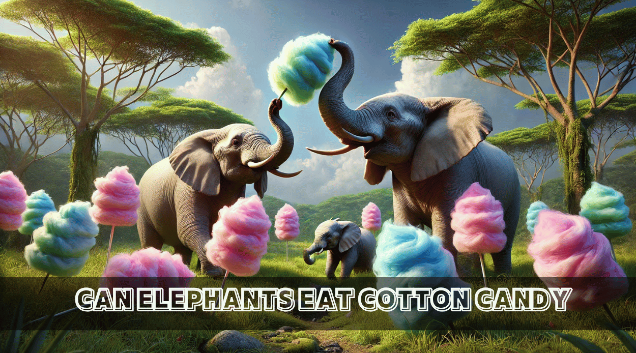 Read more about the article Can Elephants Eat Cotton Candy? Understanding Elephant Diets and Treats