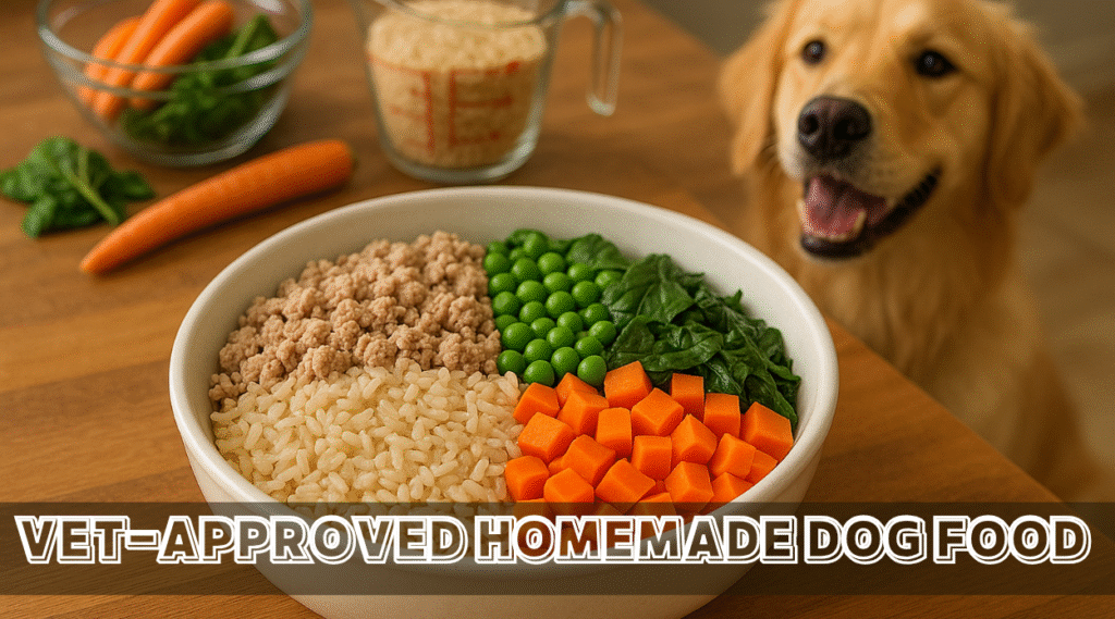 Vet-Approved Homemade Dog Food Recipes: Healthy, Easy, and Balanced Meals for Your Dog